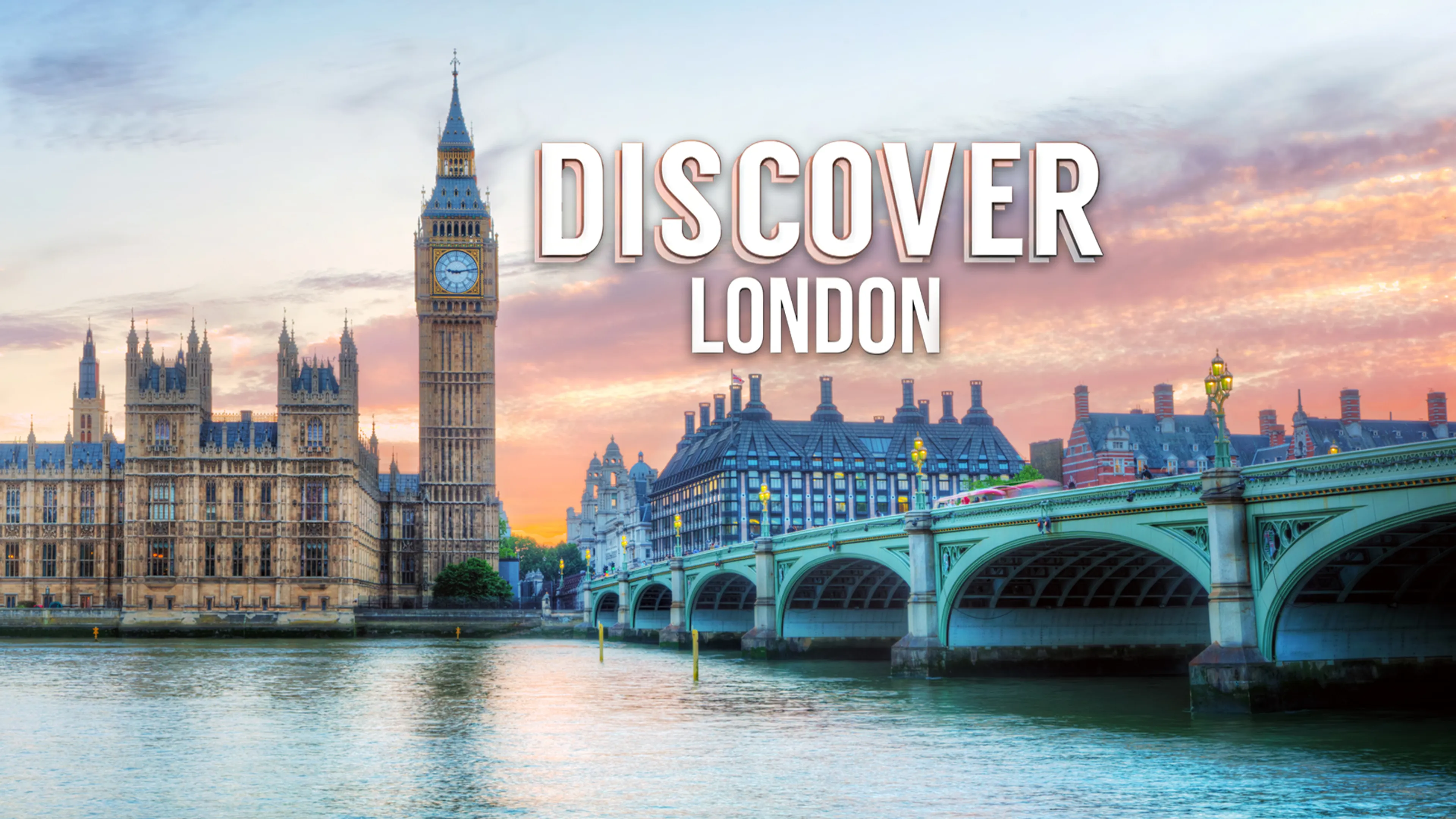 Discover London poster